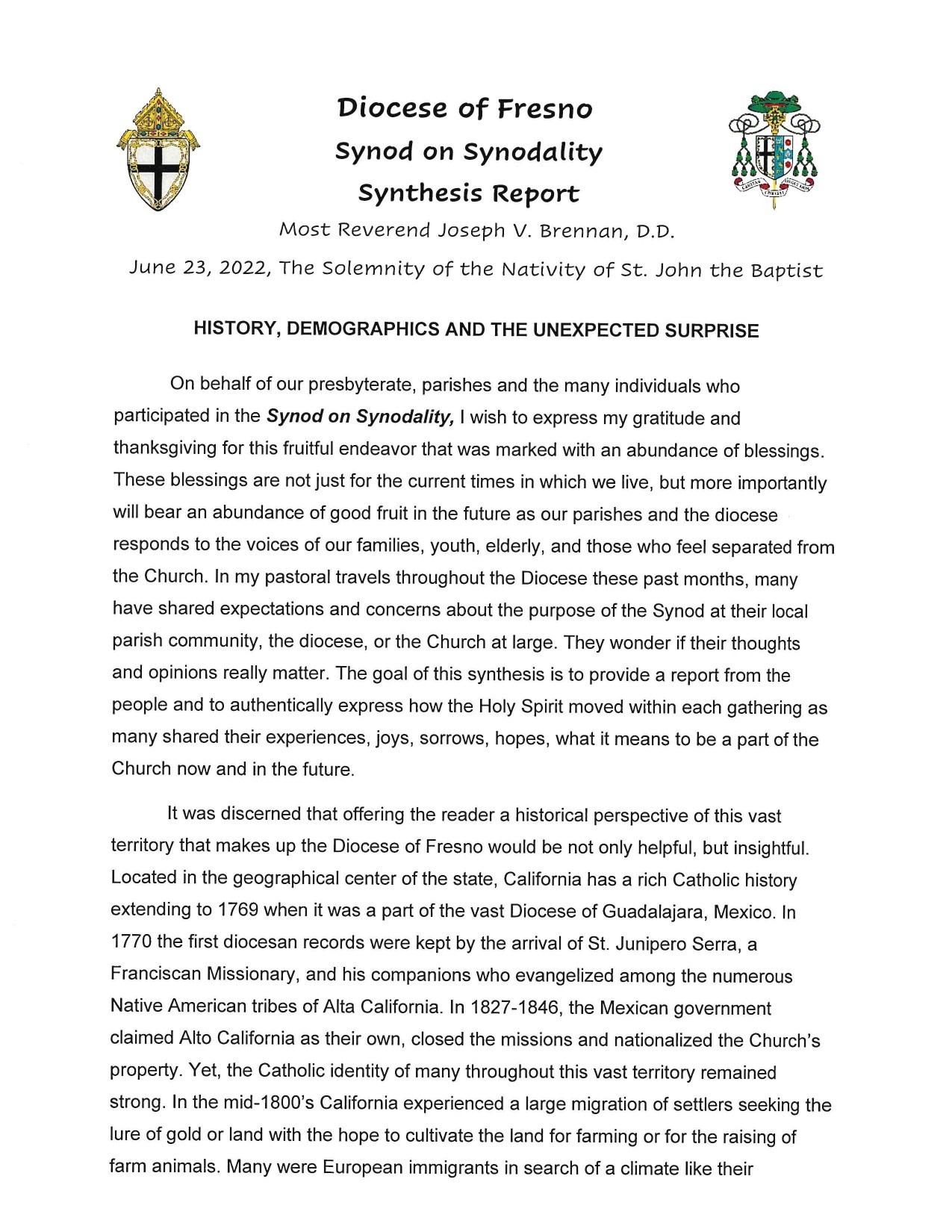 Diocese Of Fresno Final Report To Usccb 06.24.2022 1 Page 0001